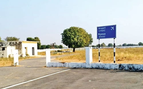 Deesa Airport, Deesa